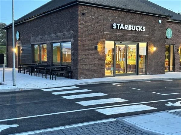 Starbucks in Lichfield, Staffordshire