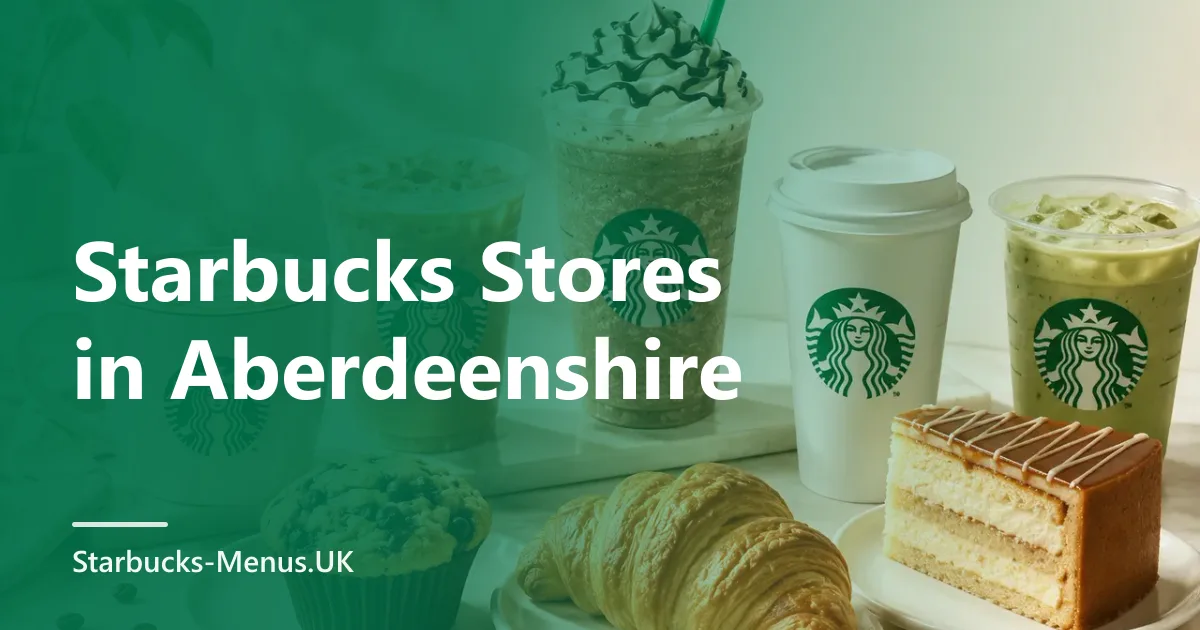 Starbucks Stores in Aberdeenshire