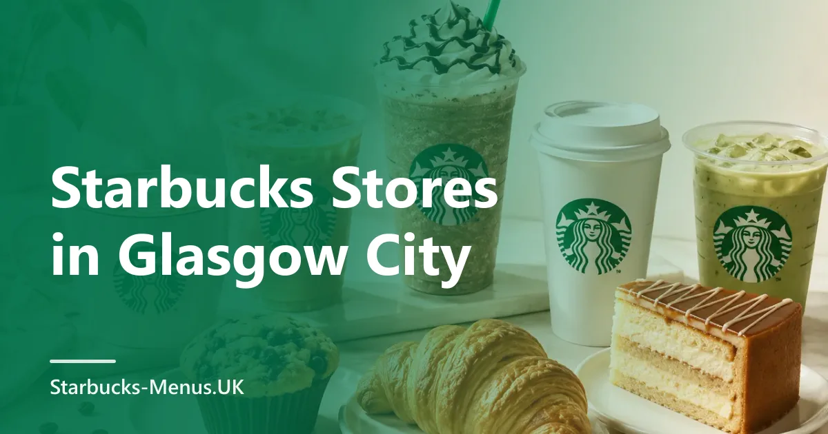 Starbucks Stores in Glasgow City