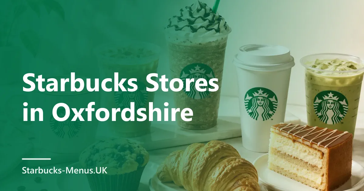 Starbucks Stores in Oxfordshire