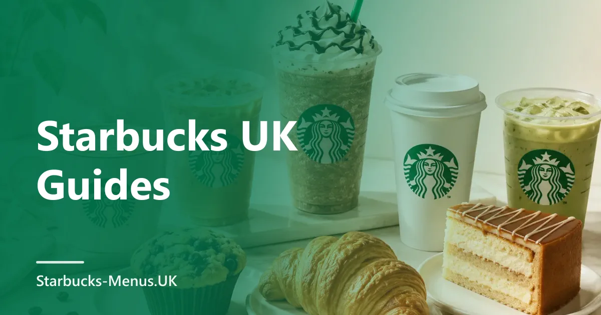 Starbucks UK Guides
